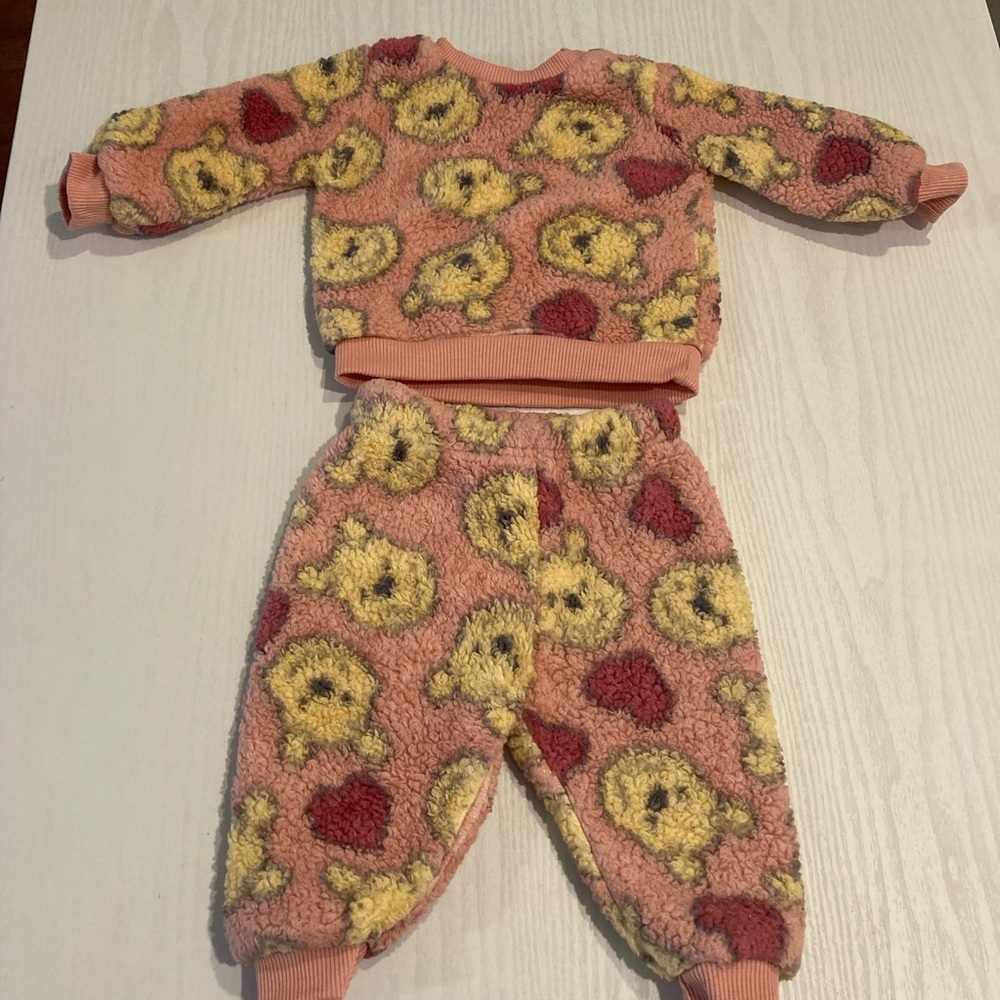 Disney Baby Winnie The Pooh Cozy Outfit
